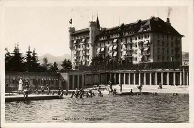 Gstaad — Piscina — Phototypie Co. Gstaad, n° 864