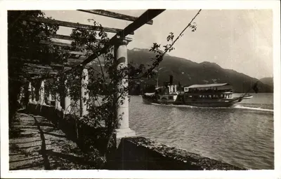 Ambiente de Annecy - Vista da Pergola - Talloires - O Lago