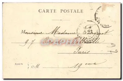Paryż — Lafontaine (Auteuil) — B. demain — Rewers