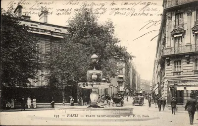 Place Saint-Georges — Paris — P.P.C. Paris — n° 193