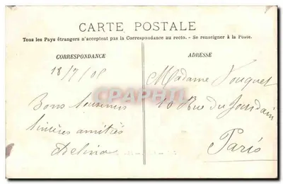 VIRE — Platz des Schlosses — Sammlung Leclerc — Rückseite