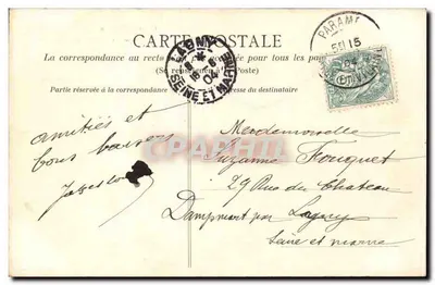 Saint-Malo - Côte d'Émeraude - The Walls and Bon-Secours Beach — HLM, n° 342 — Back