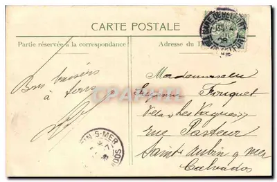 Belfort, el León — Jardín del León — Editor P. R. B. No. 873 — Reverso