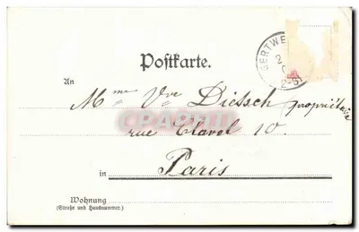 Ruínas de Rathsamhausen e Lützelburg — Offtrotter Schlösser i. E. — n° 19300 — Verso