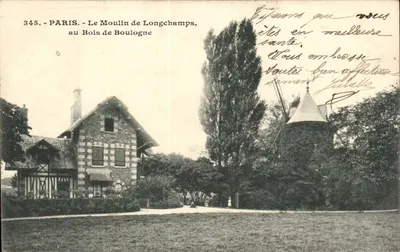 O Moulin de Longchamps, no Bois de Boulogne — Paris — n° 345