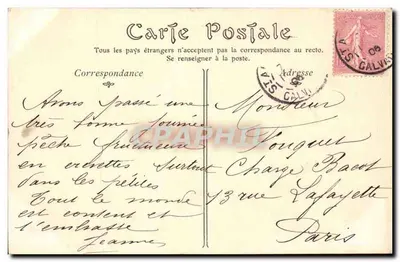 COURSEULLES SUR MER (Calvados) — Most nad rzeką Seulle, w Grave — n° 280 — Rewers