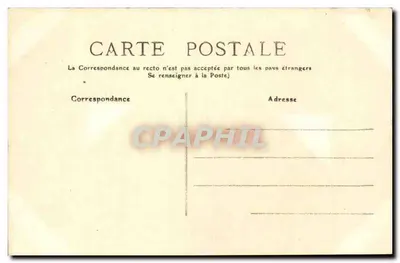 Le Pouliguen — Salida de un Brick Goëlette — Colección Fodère, isla Pouliguen — Reverso