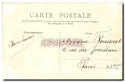 Le Pouliguen — Vista della costa, nei pressi della Torre Roohereau — Collezione Fodère, Le Pouliguen — Verso