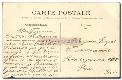 Le Pouliguen (L. Inf.) — L'Heure du Bain — Uitgever L. Inf. — Achterkant