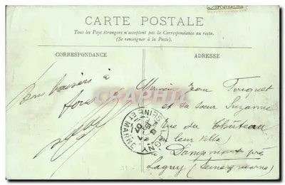 Le Havre — Crianças brincando na Praia — LL. n°267 — Verso