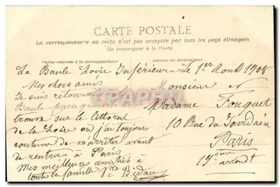 La Baule (Loire-Inf.) — Avenida Pierre-Percée — A. Louen — Verso