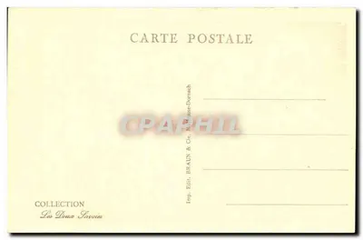 Castelo de Duingt e as Dentes de Lanfon — Lago de Annecy — Coleção Les Deux Savoies, n° 11773 — Verso