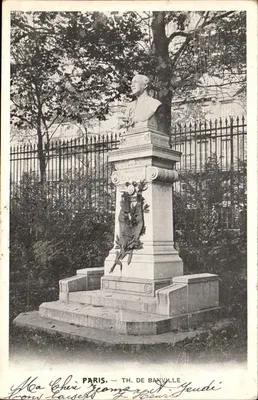 Buste de Théodore de Banville — Paris — Éditeur : H. Gaudé