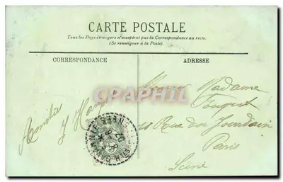 Cirque de Gavarnie widziany z dróg Sarradès. Trzy siostry. - I.L. — Rewers