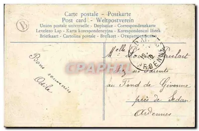 Róża — ilustracja — wydawca nieznany, numer serii nie widoczny — Rewers