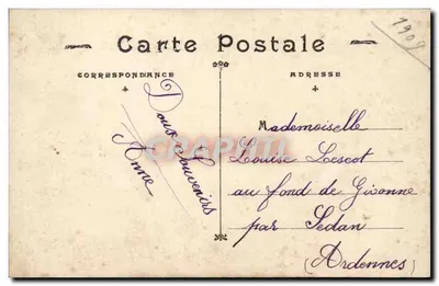 Jovem mulher sorridente — Joyeuse Pâte — editada por JAK, Paris, n° 2117 — Verso