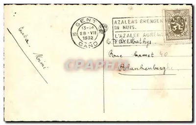 Dziewczynka w białej sukni trzymająca list — studio FOX Paris — n° 4570 — Rewers