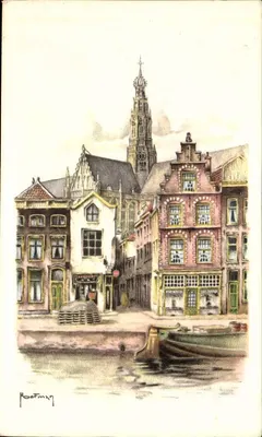 Haarlem — Spaarne — editor A. Brander