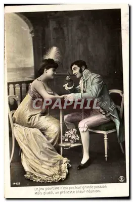 Jeux de cartes — scène de réunion — S. n° 1462