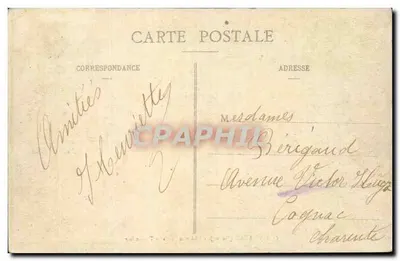 Castelo Lescalle-Tessandier — Macau (Médoc) — Libourne-Viuva Henry Guillier (3062) — Verso