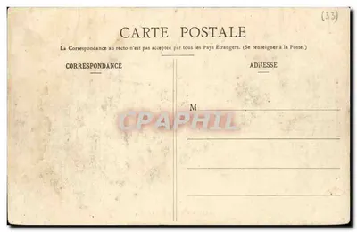 St-Girons (Gironde) — Katedra — Fot. Combes — Wyd. Dufaure — Rewers