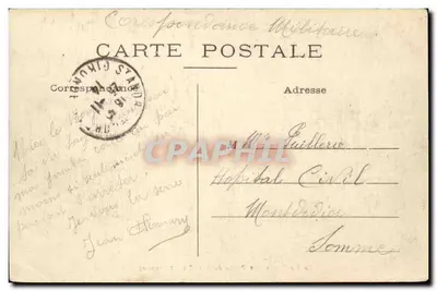 A Dordogne nos Pontos de CUBZAC (Gironde) — editor não visível, número de série não legível — Verso