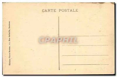 Castelnau-Médoc - Die Kirche — Verlag Mille Roux, Tabanes — Rückseite