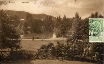 Namur — Panorama — Neis, Bruxelas, Série Namur No. 111