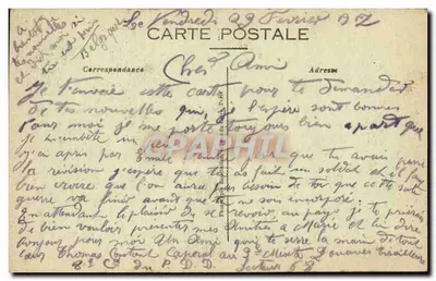 La Panne (Bélgica) — Danos causados por um obus de 75 durante a Grande Guerra 1914-16 — Phot-Express Visé Paris 204 — Verso