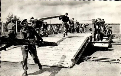Ponte Bailey de 40 Toneladas — Exército Belga — Editor Marteau, Bruxelas