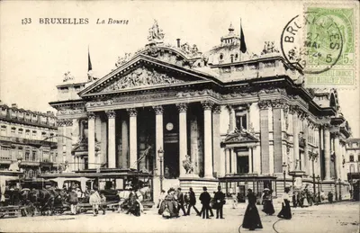 Bruxelas — A Bolsa — editor anônimo, n° 133