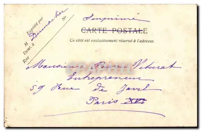 Tilff — Margem da Ourthe e Panorama — Edit. Ep. Roisin-Delhondre, Tilff, 1905 — Verso