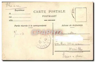 Anvers — A Cátedra da Igreja São André — editor anônimo, n° 124 — Verso