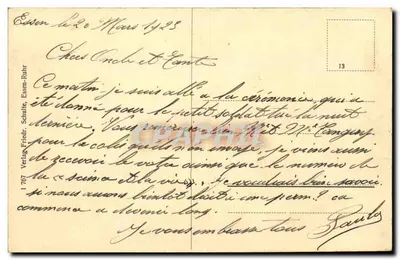 Essen - Krupp's Fabrik Martin-Werk — Verlag Friedrich Schulte, n° 1707 — Rewers