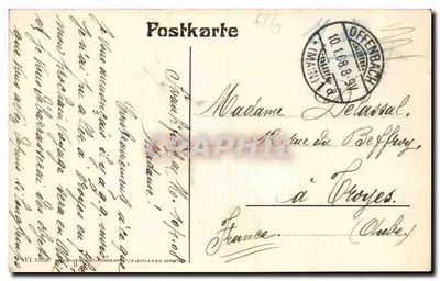 Frankfurt a.M. — Saalhof — wydawca G. H. Lautz & Co. n° 17656 — Rewers