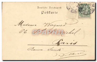 Schiffleut-Staden — widok kanału — wydawca H. Schmid & Cie, Strasbourg — Rewers