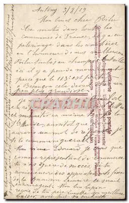 Estrasburgo — O Reinhardtbrunnen — editor Reinhardt Brunnens — Verso