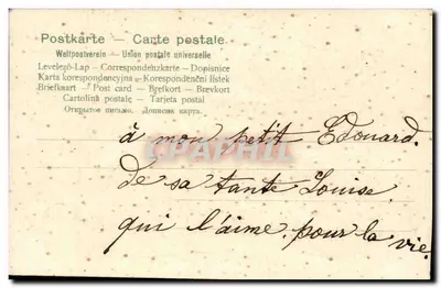 Koszula alsaska — Elsässer Tracht — A. Glatzacker, n° A.760 — Rewers
