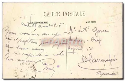 EU — Kolegiata Notre-Dame — Ogólny widok z południa — LL. — Rewers