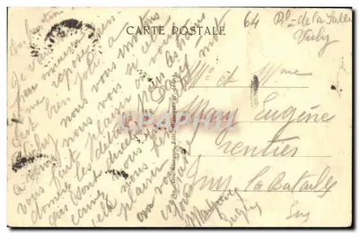La Bourboule — Vue générale — G. d'O. (éditeur) — Rewers