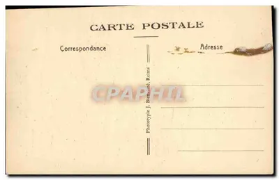 Clermont-Ferrand — Nossa Senhora do Porto — estátua milagrosa com coroas oferecidas em 1875 — H. Lefèvre Coton — Verso