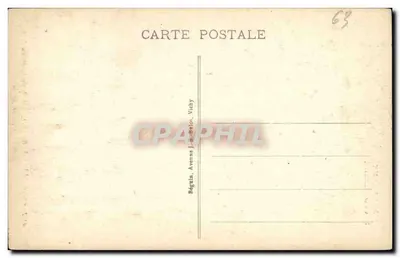 Clermont-Ferrand — Abside da Nossa Senhora do Porto, monumento histórico do século X — Idsal, n° 4087 — Verso