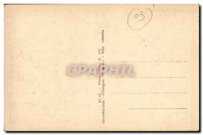 Vichy — Hotel Radio — G.d'O — Verso