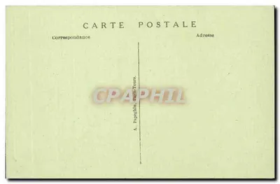St-GERMAIN-en-LAYE (S.-et-O.) — Trapgeul van Henri IV — A. P. — Achterkant