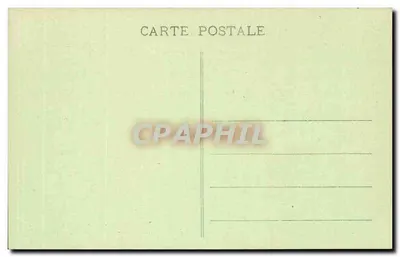 Palácio de Fontainebleau — O Lago das Carpas — editor desconhecido, número de série não visível — Verso