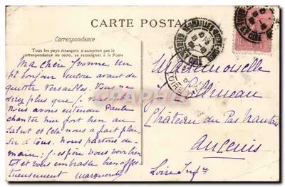 Versailles — Hameau du Petit Trianon - Le Moulin — C. L. C. n°194 — Rewers