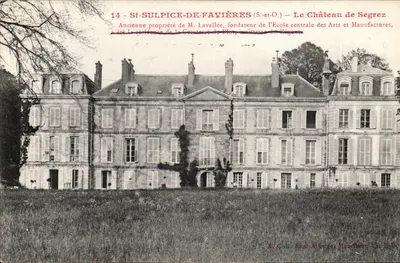 St-Sulpice-de-Favières — O Castelo de Segrez — Editor P. A. Coll, Montlhéry, n°14