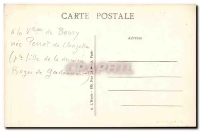 Castelo de Gadancourt — Arredores de Avernes (S.-et-O.) — L'H. Paris — Verso