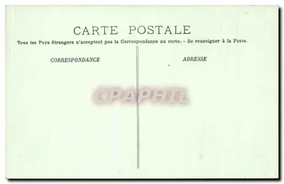 Chambord — O Castelo — Ao Lado do Cosson — LL. — Verso