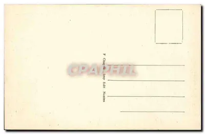 Pavilhão da Garuche - Castelo da Silleraye - Carquefou — Verso